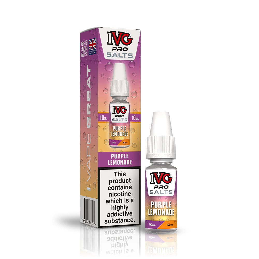 IVG PRO NIC SALT PURPLE LEMONADE (10)
