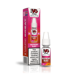 IVG PRO NIC SALT RASPBERRY BLAST (10)