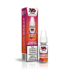 IVG PRO NIC SALT STRAWBERRY RASPBERRY CHERRY (10)