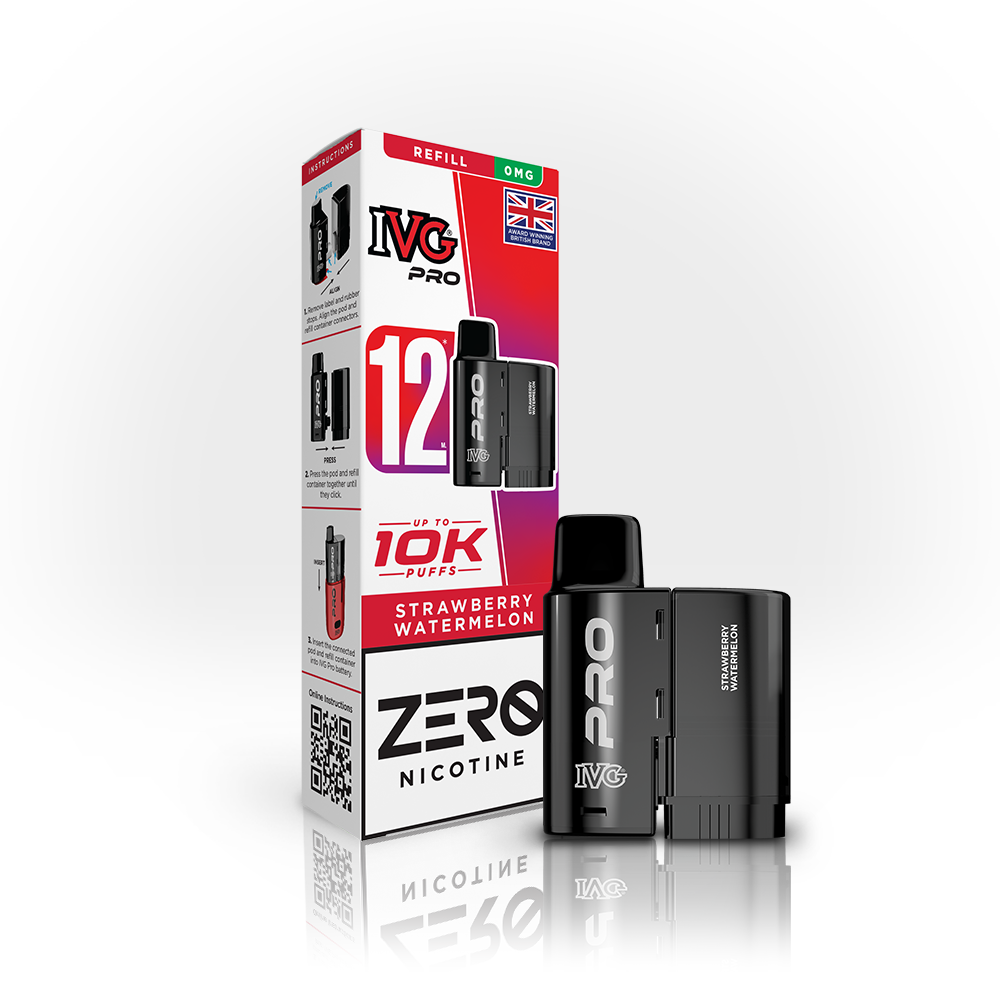 IVG PRO 12ml ZERO 0mg POD STAWBERRY WATERMELON (5)