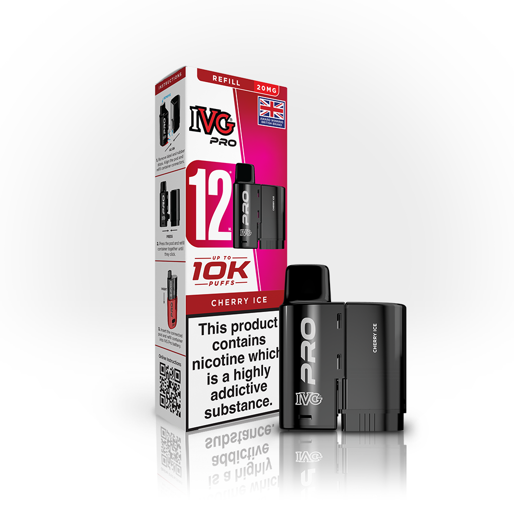 IVG PRO 12ml REFILL CHERRY ICE (5)