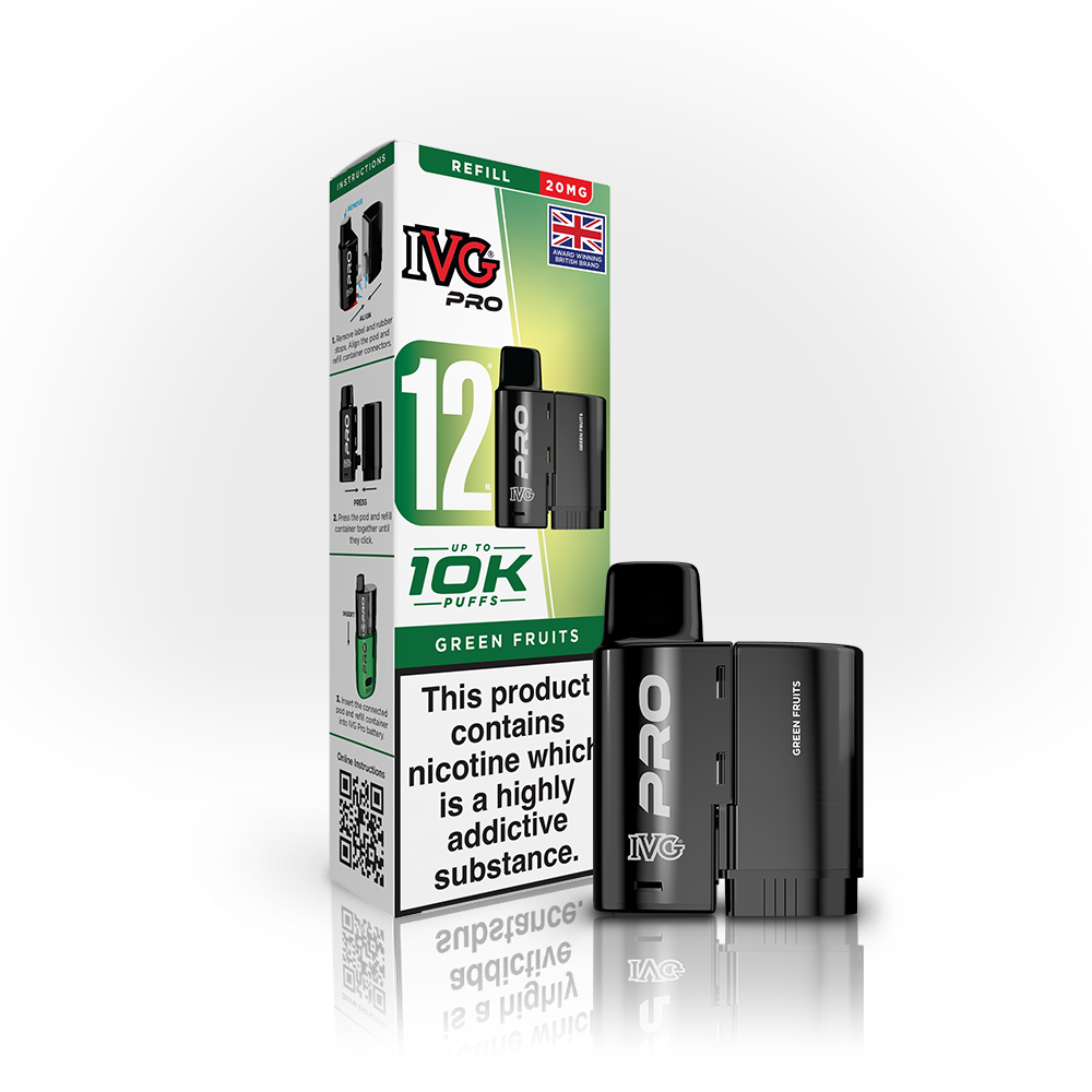 IVG PRO 12ml REFILL GREEN FRUITS (5)