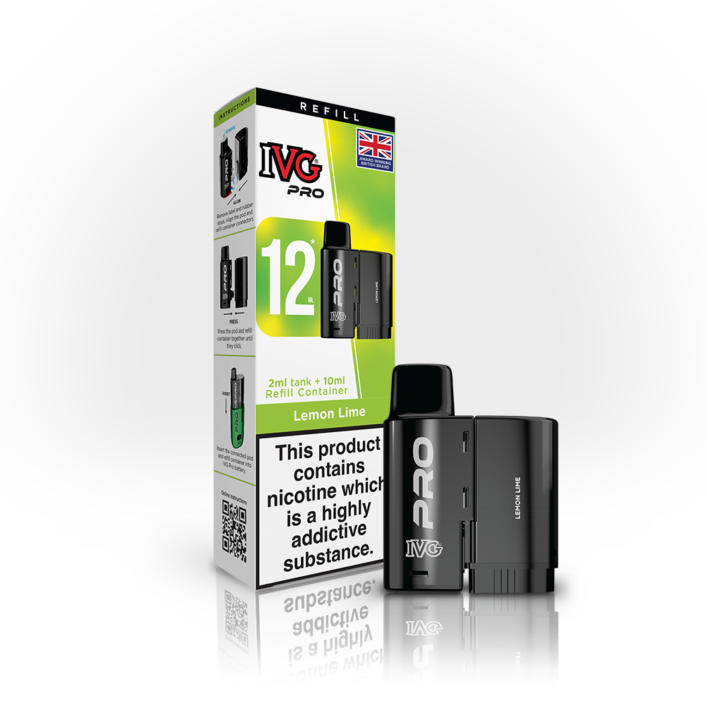 IVG PRO 12ml REFILL LEMON LIME (5)