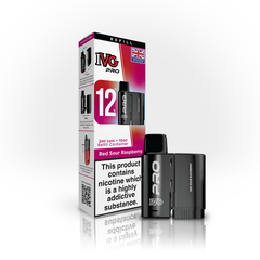 IVG PRO 12ml REFILL RED SOUR RASPBERRY (5)