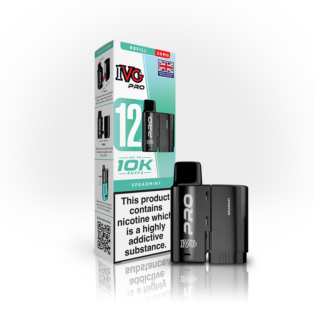 IVG PRO 12ml REFILL SPEARMINT (5)
