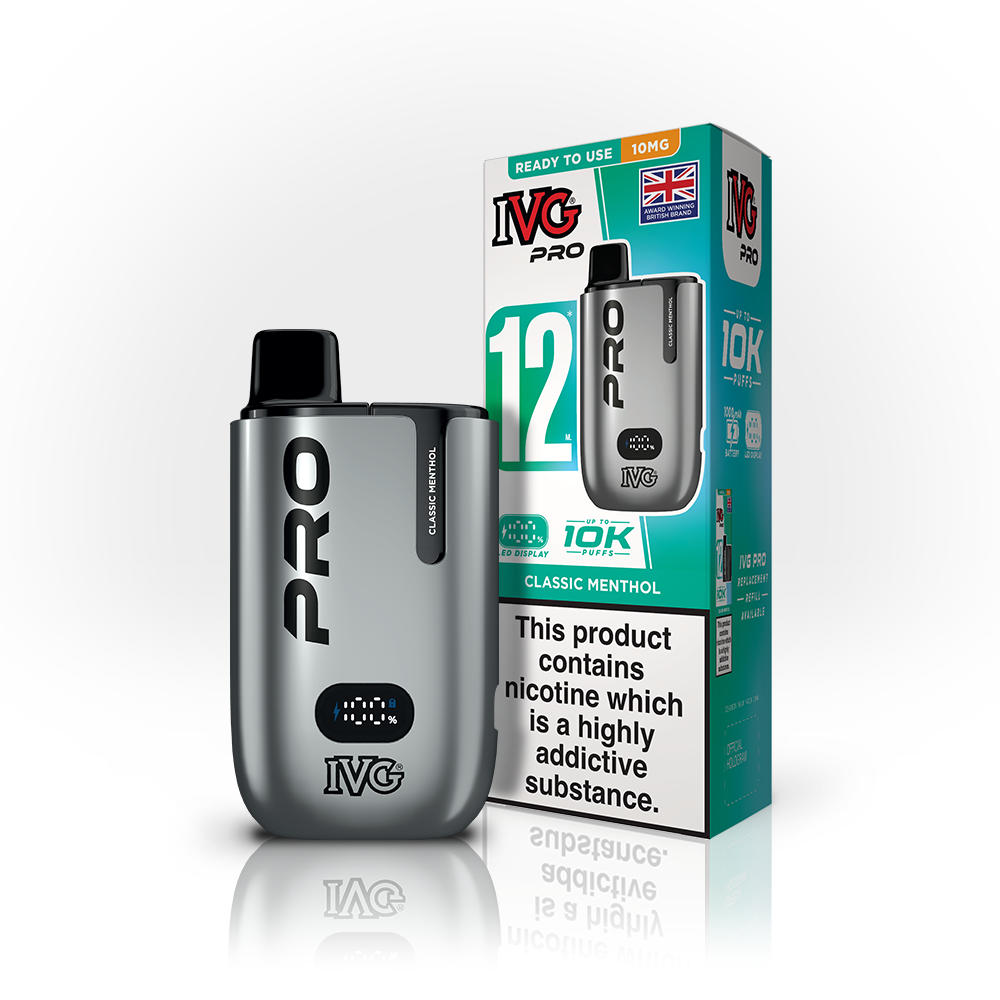 IVG PRO 12ml 10mg KIT CLASSIC MENTHOL (5)