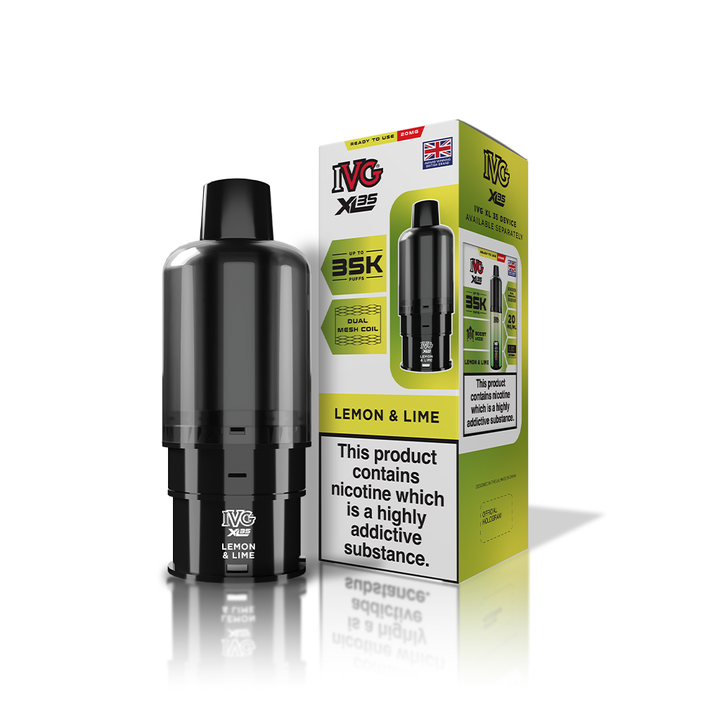 IVG XL35 REFIL LPOD LEMON & LIME (5)