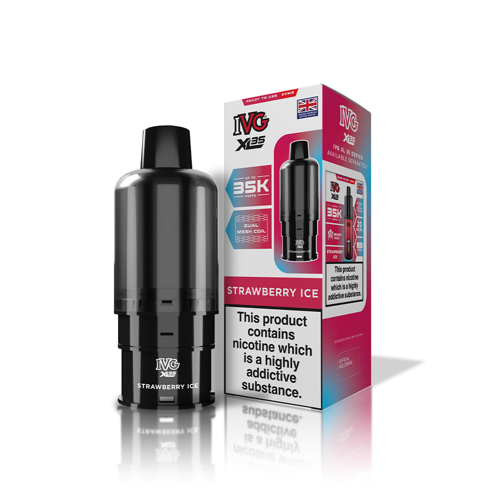 IVG XL35 REFILL POD STRAWBERRY ICE (5)