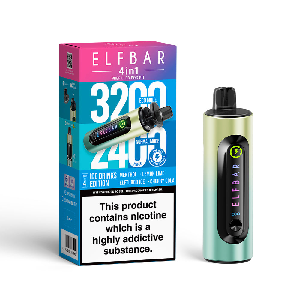 ELFBAR 4in1 POD KIT ICE DRINKS EDITION (5)