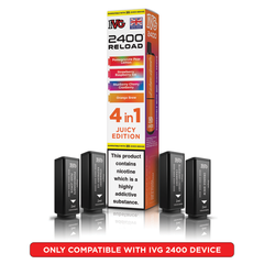 IVG 2400 RELOAD POD 4 PACK JUICY EDITION (5)