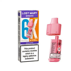 LOST MARY BM6000 POD JUICY LYCHEE (5)