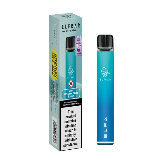 ELFA PRO STARTER KIT AURORA BLUE + KIWI PASSIONFUIT GUAVA (10)