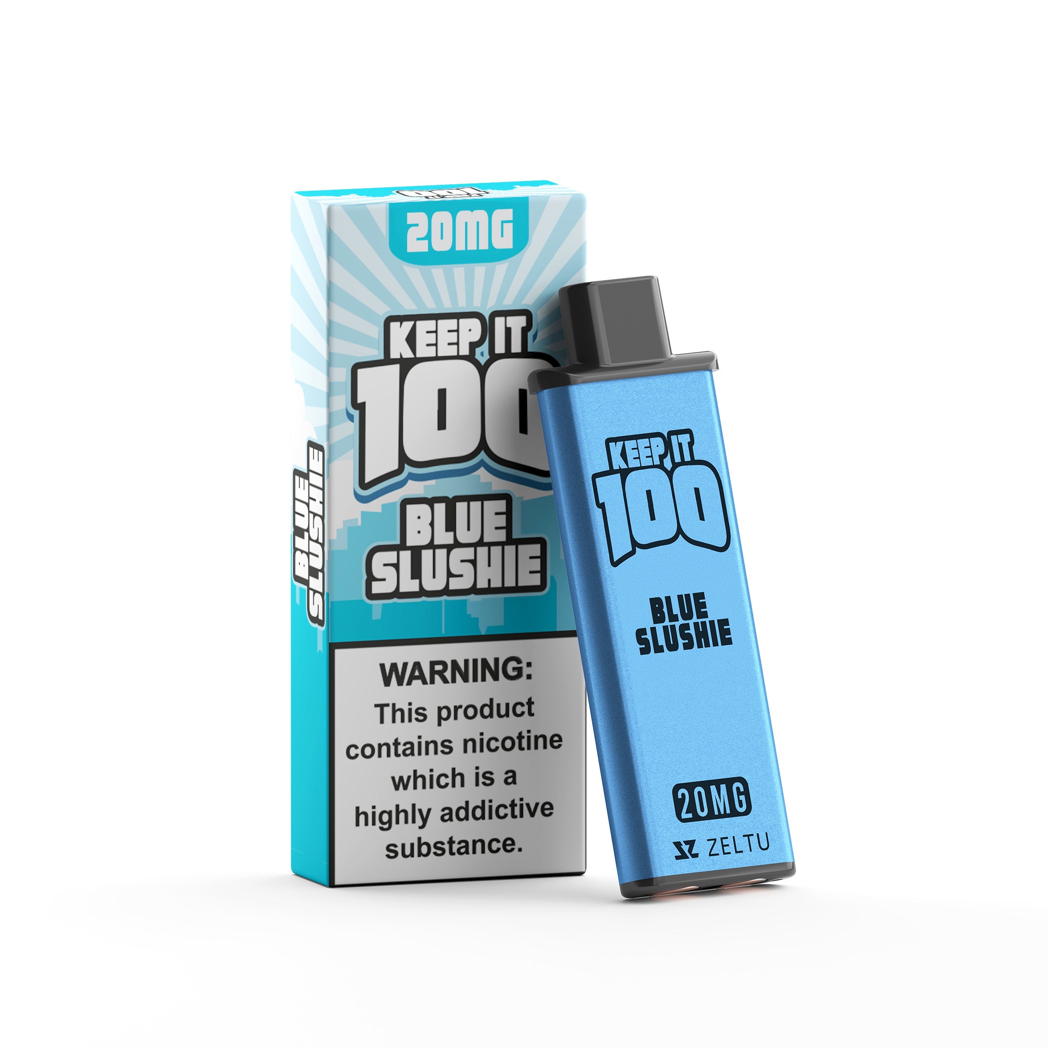 ZELTU X3 PREFILLED POD KEEP IT 100 BLUE SLUSHIE (5)