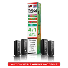IVG 2400 RELOAD POD 4 PACK KIWI EDITION (5)