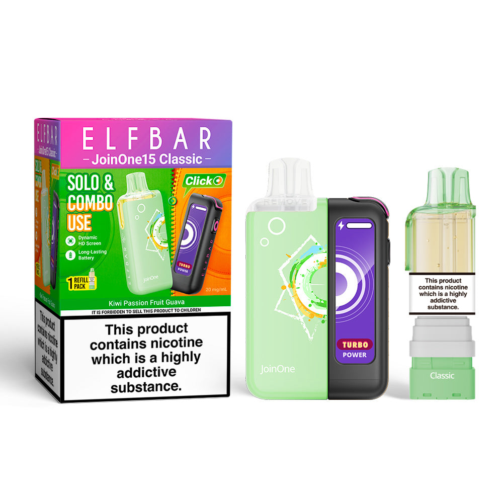 ELFBAR JOINONE KIT KIWI PASSION FRUIT GUAVA (5)