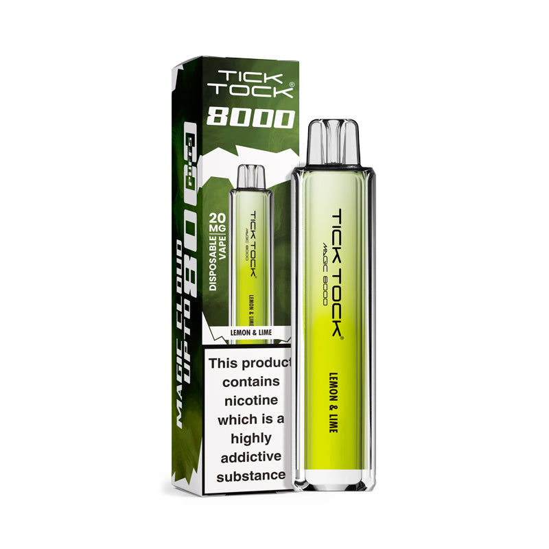 TICK TOCK MAGIC 8000 LEMON & LIME (5)