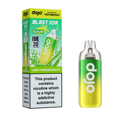 VAPORESSO DOJO BLAST 10K LIME POMEGRANTE (5)
