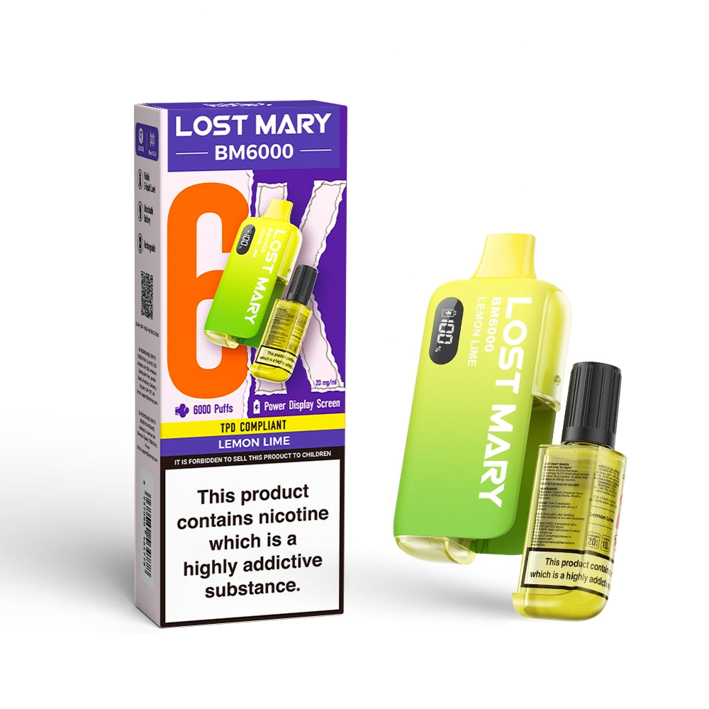 LOST MARY BM6000 LEMON LIME (5)