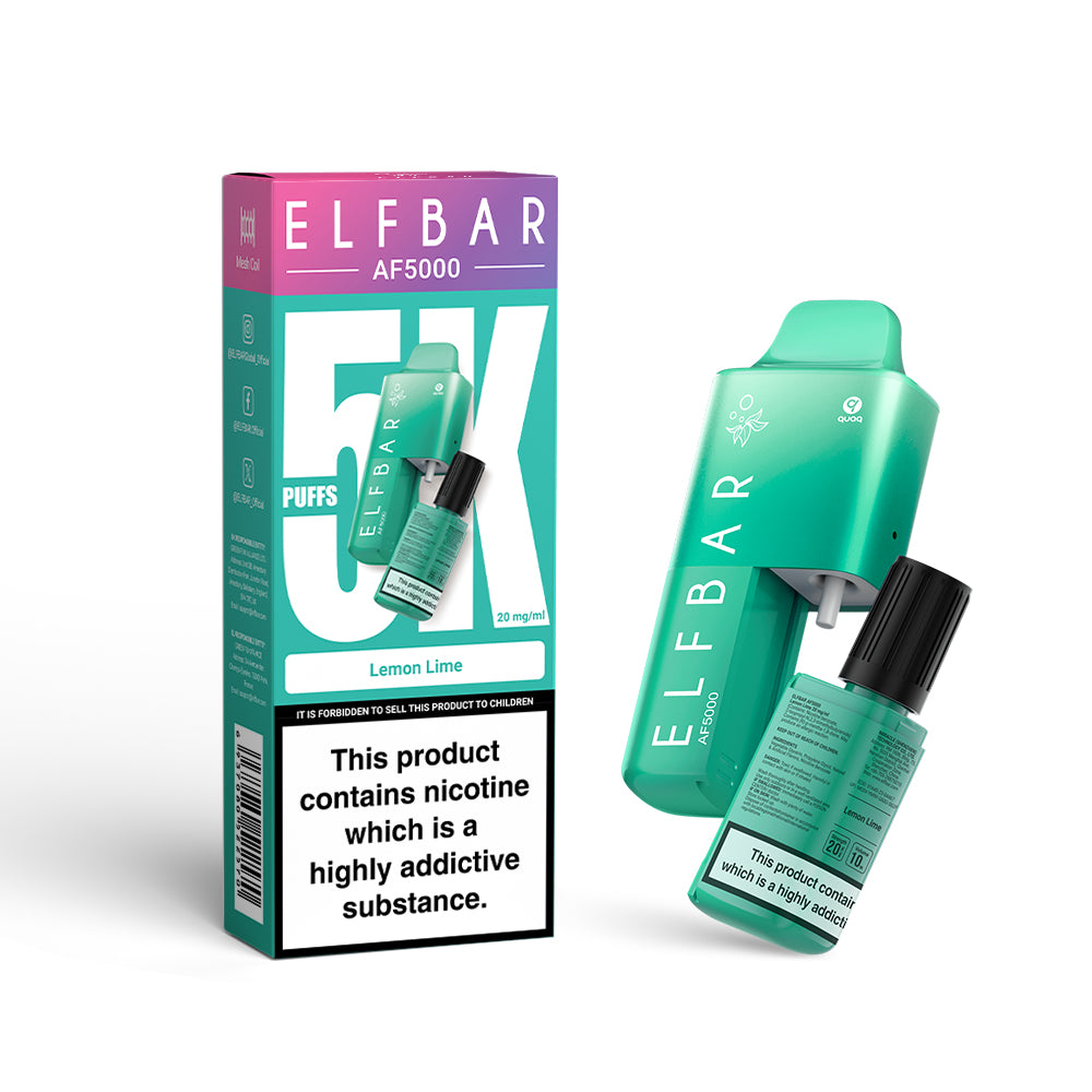 ELFBAR AF5000 LEMON LIME (5)