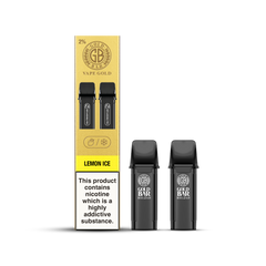 GOLD BAR RELOAD PODS 2PK LEMON ICE (10)