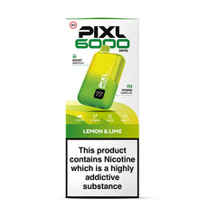 PIXL 6000 DISPOSABLE LEMON & LIME (5)