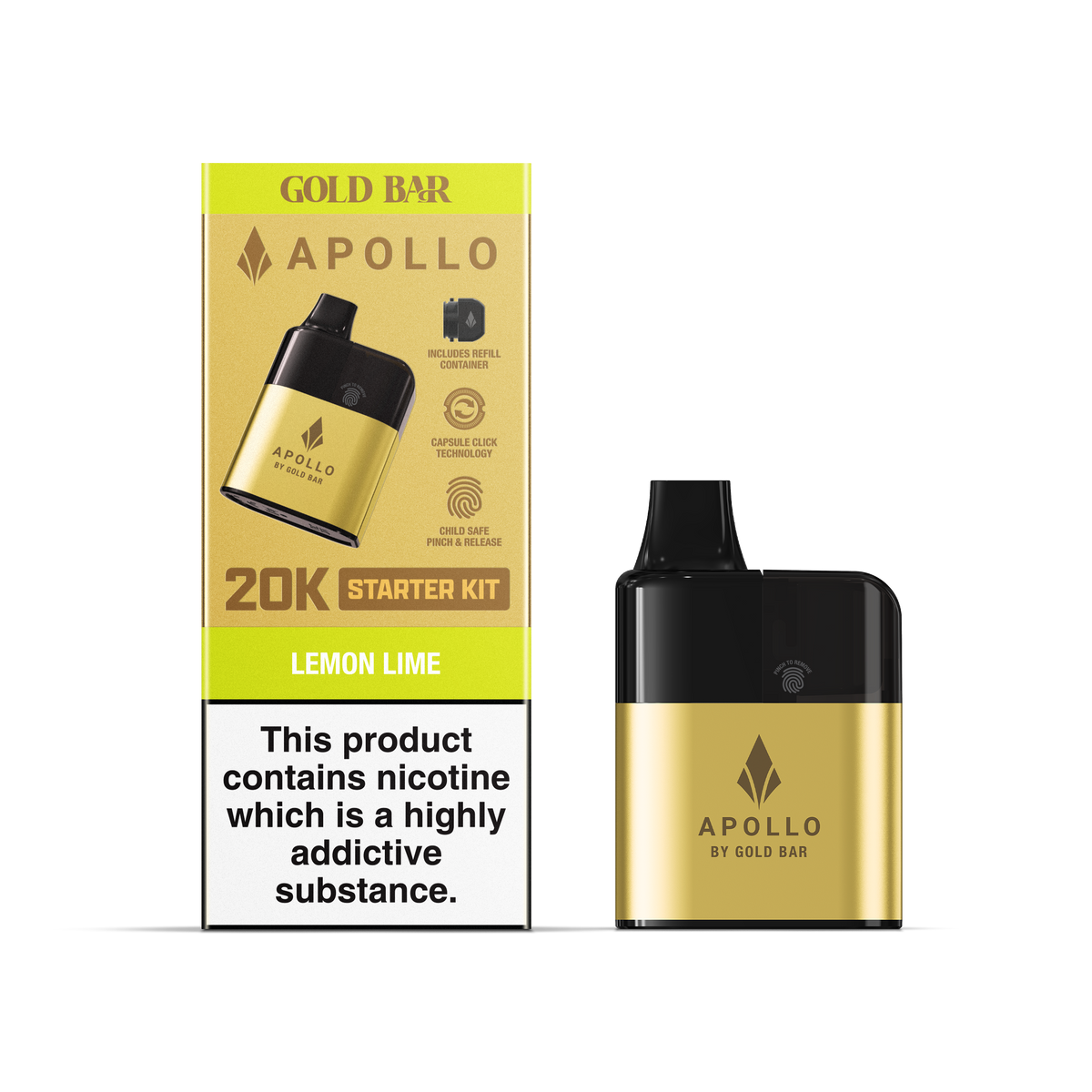 APOLLO POD KIT LEMON LIME (5)