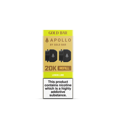 APOLLO 2x5ML REFILL CONTAINERS LEMON LIME (10)