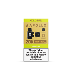 APOLLO 2ML+5ML POD + REFILL LEMON LIME (10)