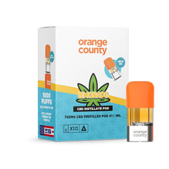 0RANGE COUNTY CBD 750MG REPLACEMENT POD LEMONADE