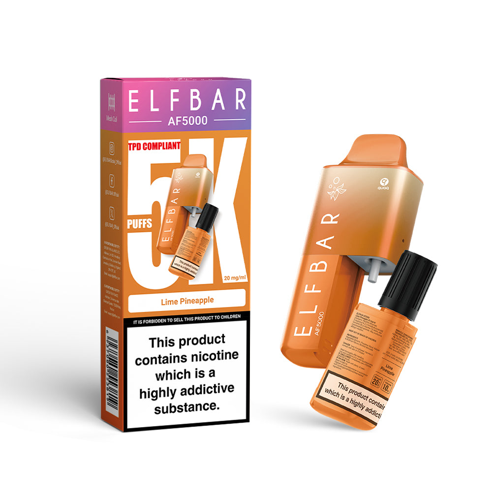 ELFBAR AF5000 LIME PINEAPPLE (5)