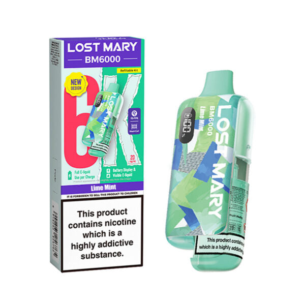 LOST MARY BM6000 KIT LIME MINT (5)
