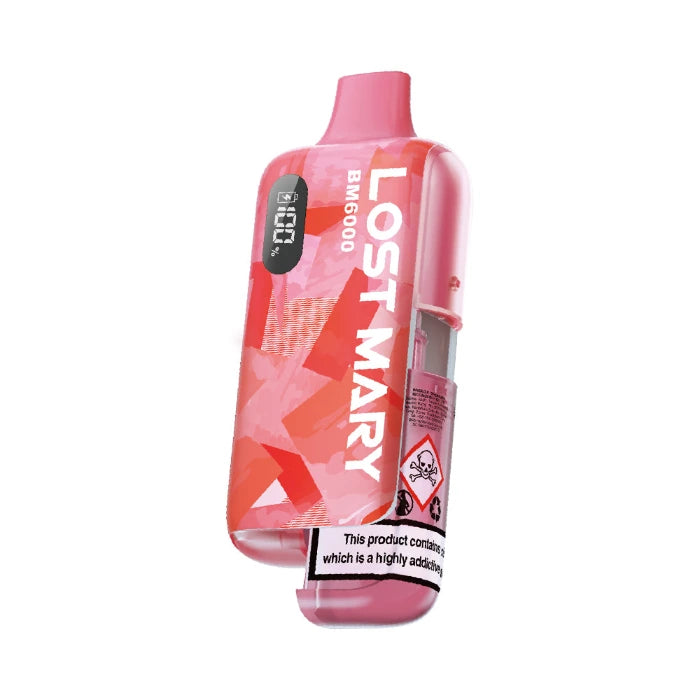 LOST MARY BM6000 KIT STRAWBERRY SOUR RASPBERRY (5)