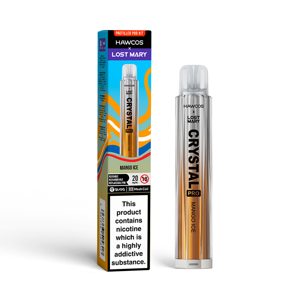 HAWCOS x LOST MARY HX600 KIT MANGO ICE (10)