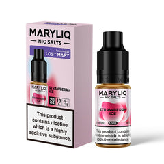 MARYLIQ NIC SALT 10ML STRAWBERRY ICE (10)