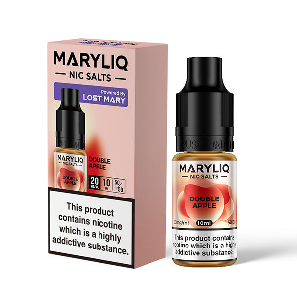 MARYLIQ NIC SALT 10ML DOUBLE APPLE (10)