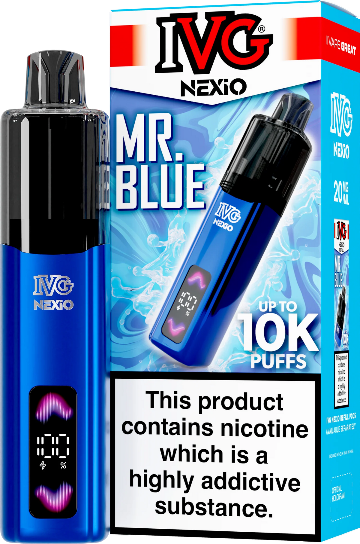 IVG NEXIO 10K KIT MR. BLUE (5)