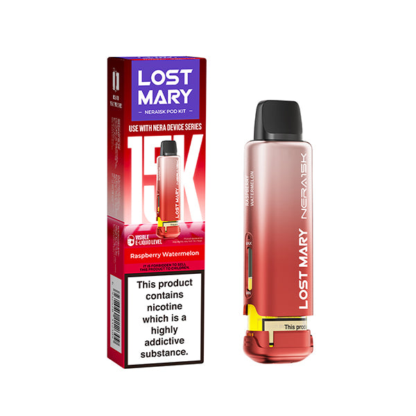 LOST MARY NERA 15K POD RASPBERRY WATERMELON (5)