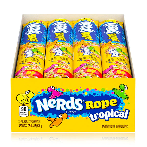 NERDS ROPE TROPICAL (BOX OF 24)