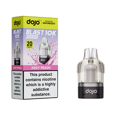 VAPORESSO DOJO BLAST 10K PODS JUICY PEACH (5)