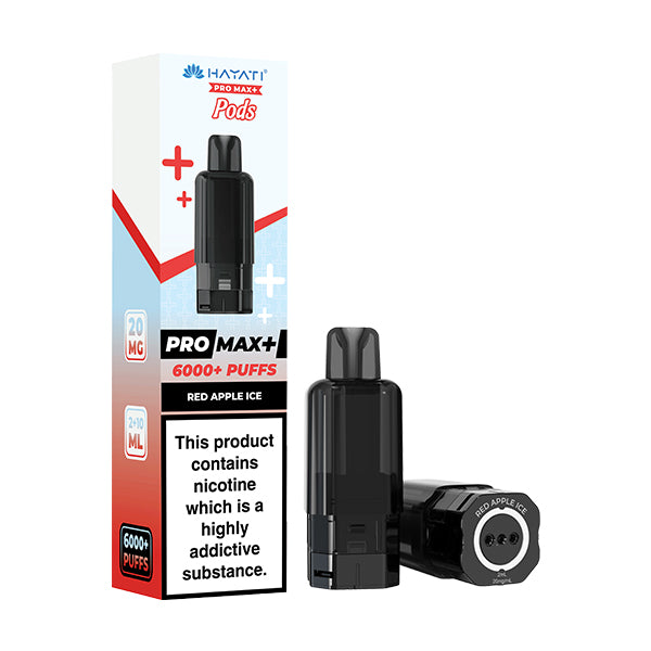 HAYATI PRO MAX+ POD RED APPLE ICE (5)