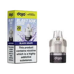 VAPORESSO DOJO BLAST 10K PODS BLACK GRAPE (5)