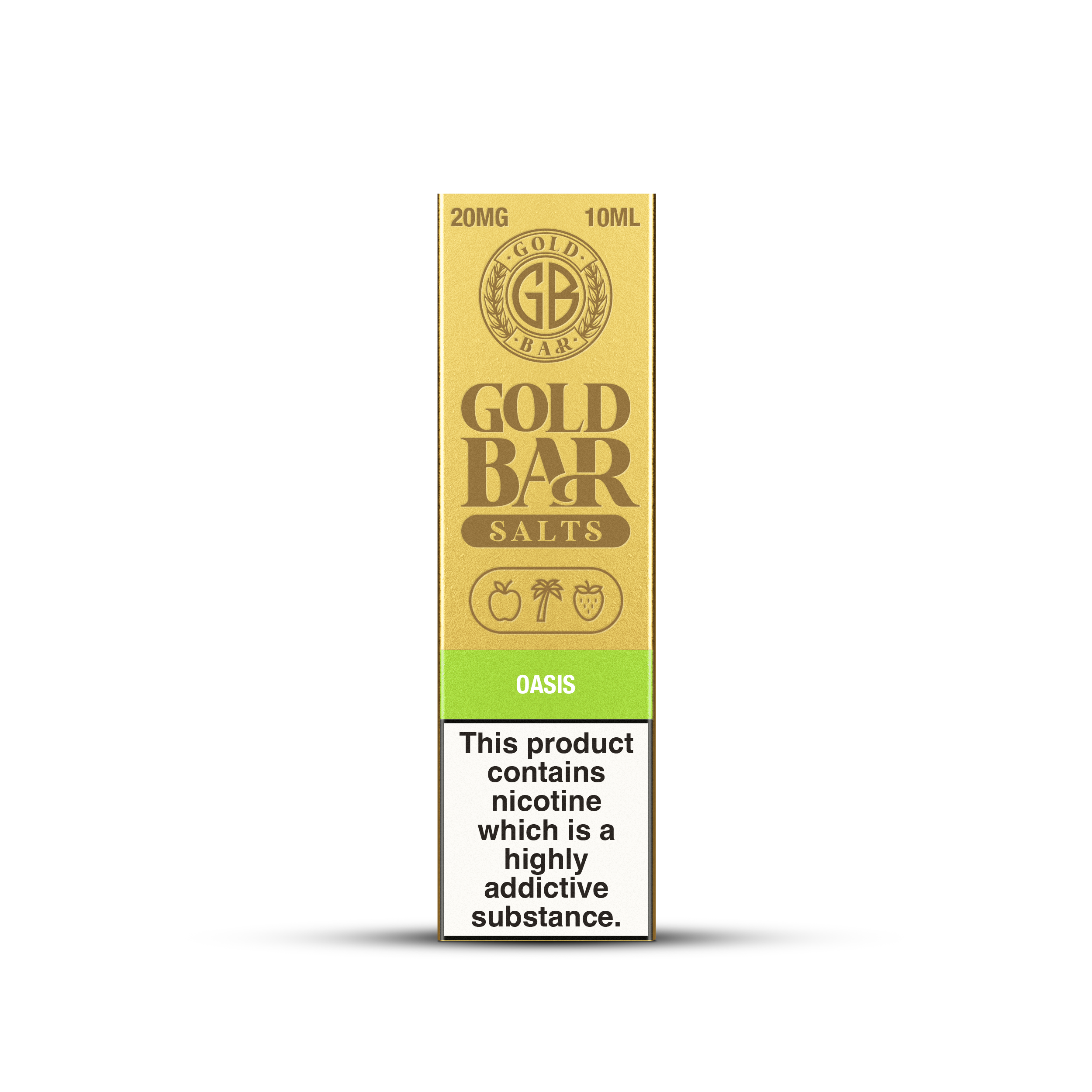 GOLD BAR SALTS 10ML OASIS (10)