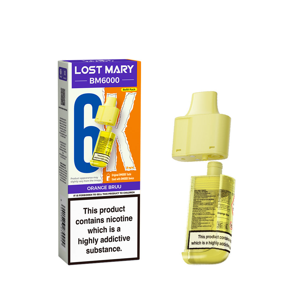 LOST MARY BM6000 POD ORANGE BRUU (5)