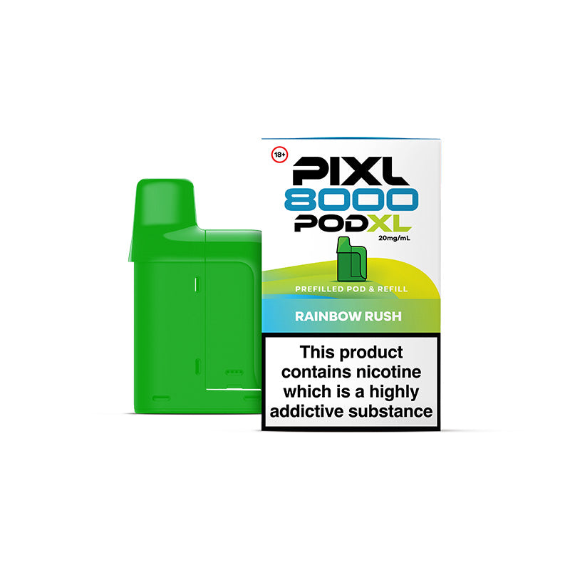 PIXL 8000 (2025) REFILL POD RAINBOW RUSH (5)