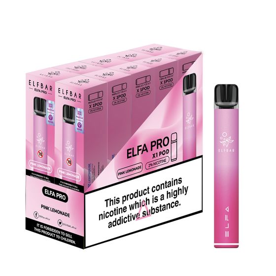 ELFA PRO STARTER KIT AURORA PINK + PINK LEMONADE (10)