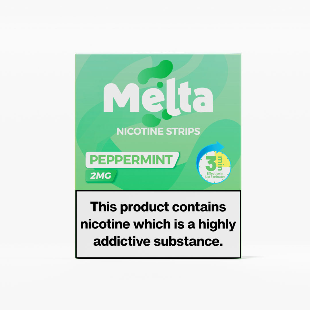 MELTA NICOTINE STRIP PEPPERMINT (10)