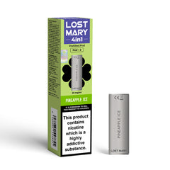 LOST MARY 4in1 PREFILLED PODS 2 PACK PINEAPPLE ICE (10)