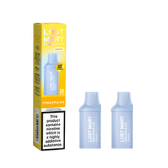 LOST MARY BM600 2025 2PK PODS PINEAPPLE ICE (10)