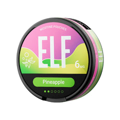 ELF 6MG NICOTINE POUCHES PINEAPPLE (10)