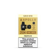 APOLLO 2ML+5ML POD + REFILL PINEAPPLE ICE (10)